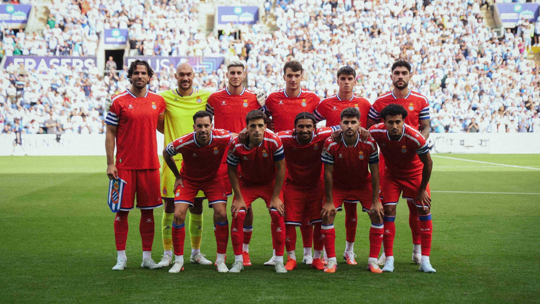 El análisis del Coventry - Espanyol: el equipo cierra la pretemporada con más certezas que dudas antes del estreno liguero tras un final que vuelve a encender las alarmas 2 alineacion RCDE coventry espanyol