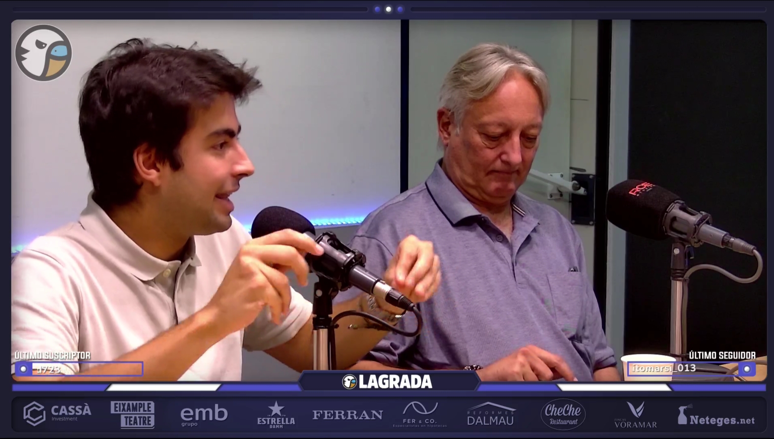 La tertulia de LaGrada Ràdio analiza al Espanyol: Bryan Zaragoza, el peligro de la Real Sociedad y el efecto Monchi; la decisión de 'Q' Hartman y un mercado que, salvo sorpresa, parece tener ya poco recorrido 2 david andres grada radio 1