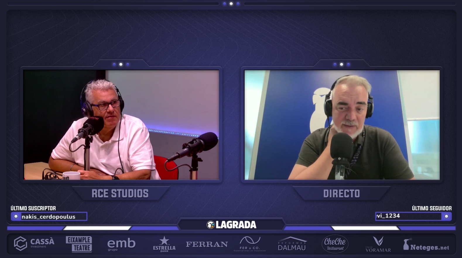 La tertulia de LaGrada Ràdio apunta a la propiedad del Espanyol: preocupación por el mercado y la planificación, debate por la salida de Pablo Ramón y dudas sobre si llegará un sustituto para Kike García 3 enric monge grada radio