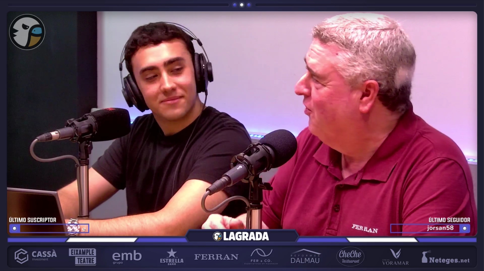 Una tertulia para medir los nervios antes de LaLiga: Manolo, Monchi y el inicio ante el Levante, a debate; la afición del Espanyol toma la palabra ante el estreno de LaLiga; Ferran nos pone al día del tema esponsor 2 ferran granell grada radio 1