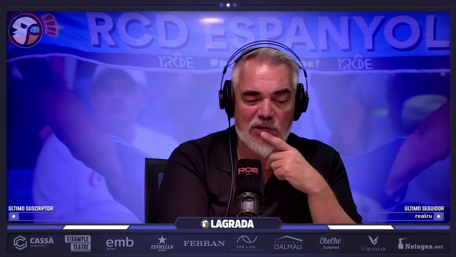 La tertulia debate el patrocinio de ARCTEMPUS: paciencia con Pace, dudas y una elección que sorprende; las claves para hacer daño al Madrid y las grandes dudas en el once del Espanyol 3 francesc via grada radio 5