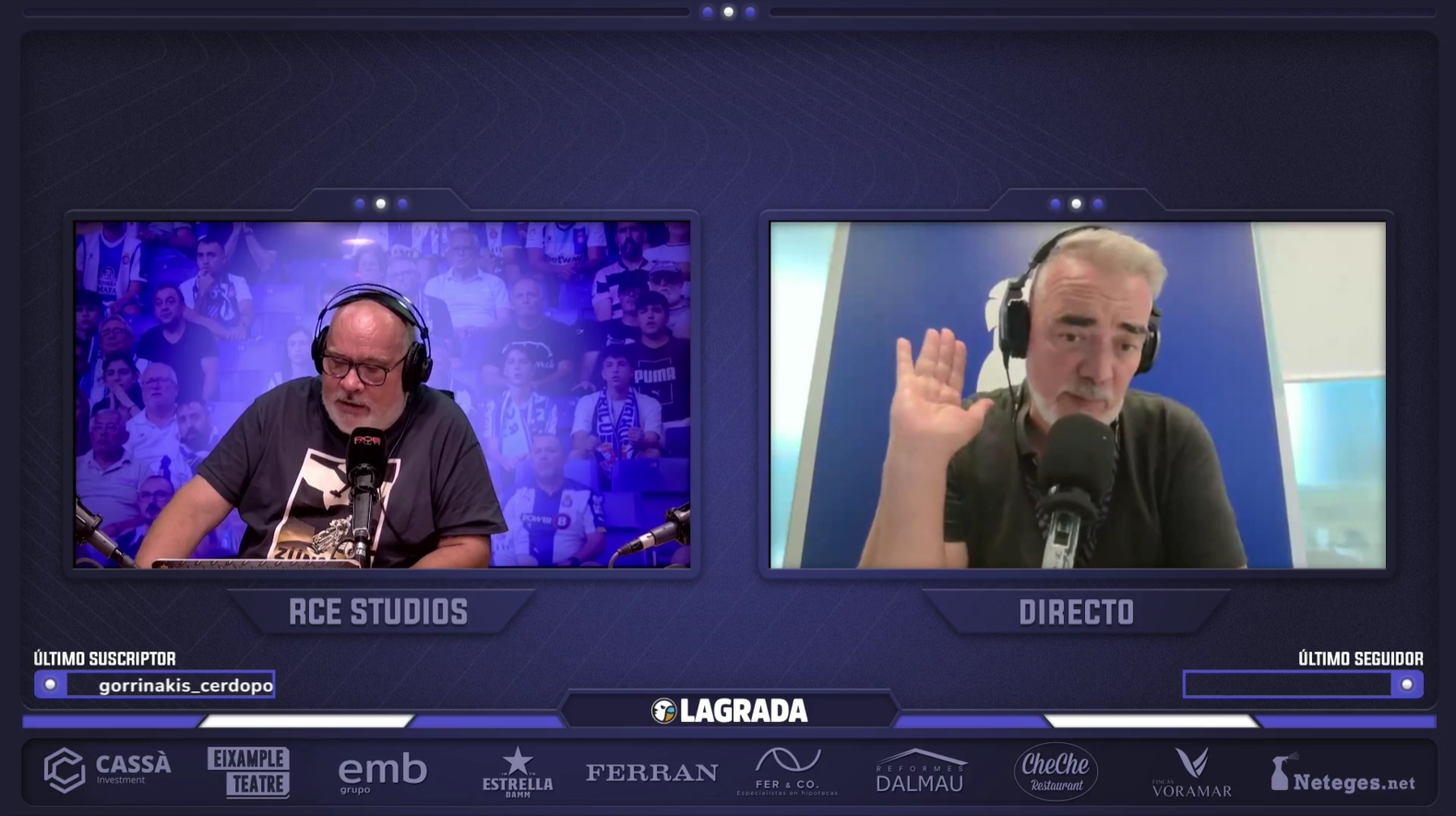 La tertulia de LaGrada Ràdio apunta a la propiedad del Espanyol: preocupación por el mercado y la planificación, debate por la salida de Pablo Ramón y dudas sobre si llegará un sustituto para Kike García 4 gonzalo de martirell grada radio