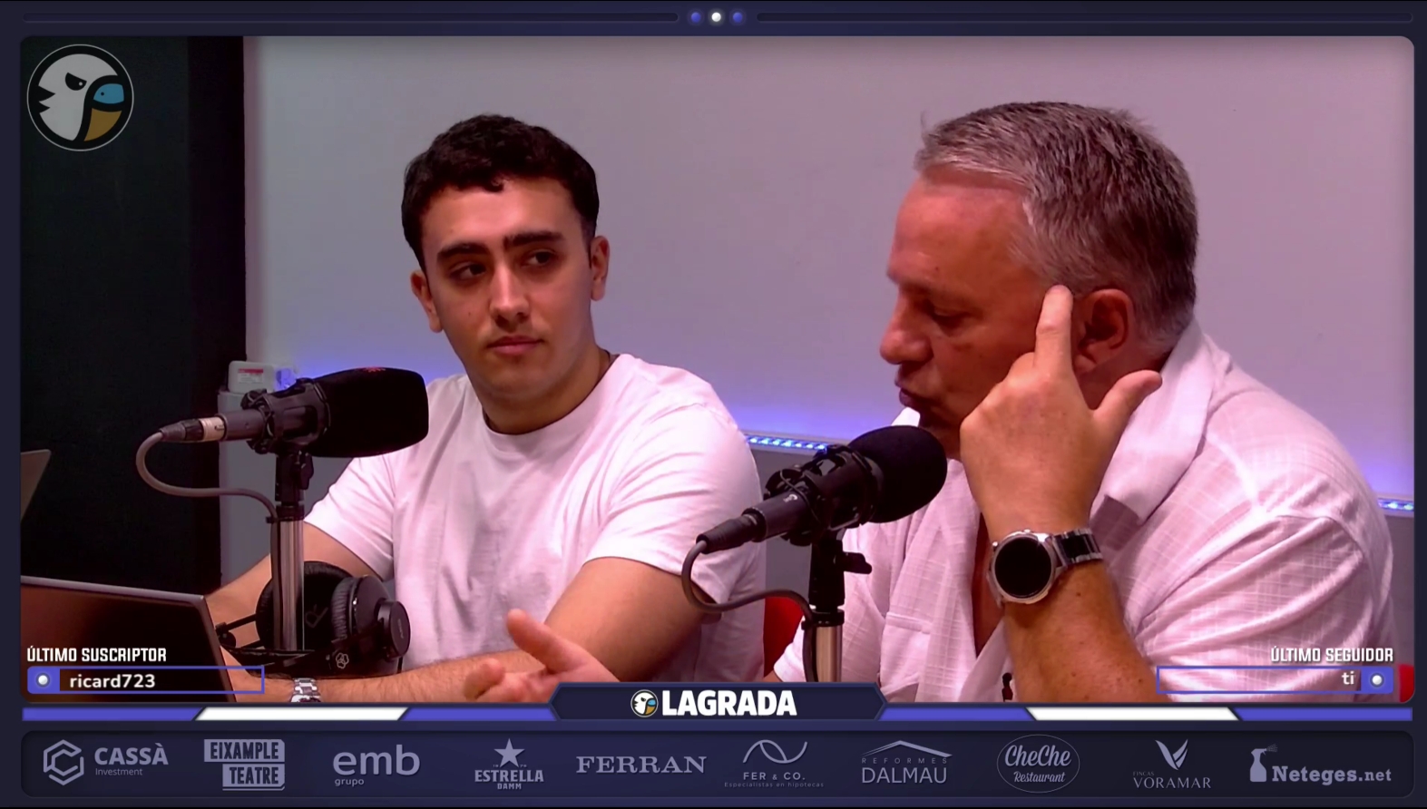 La tertulia de LaGrada Ràdio analiza al Espanyol: Bryan Zaragoza, el peligro de la Real Sociedad y el efecto Monchi; la decisión de 'Q' Hartman y un mercado que, salvo sorpresa, parece tener ya poco recorrido 3 jordi palacio grada radio