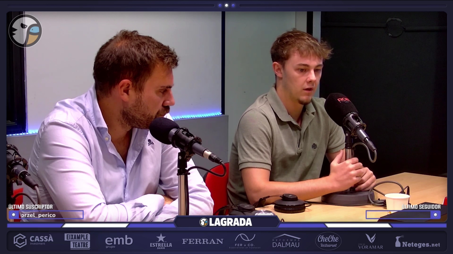 La tertulia de LaGrada Ràdio: Bryan Zaragoza ya tiene el "here we go" y el Espanyol ilusiona en el césped, pero no en los despachos; Roberto Benito analiza el nuevo RCDE de Manolo González: la Hypermotion como mercado natural 2 pablo montoya grada radio 3