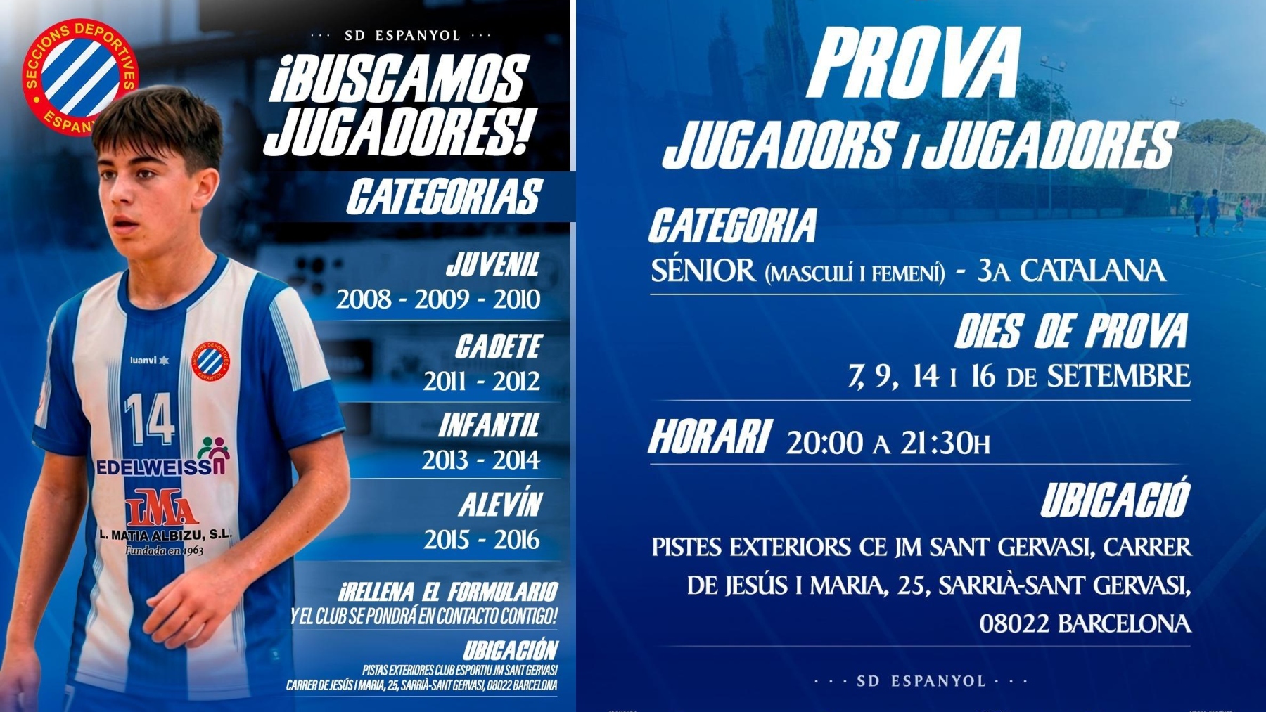 pruebas se espanyol
