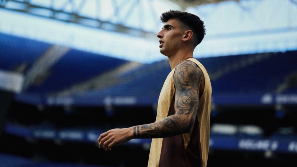 Semana importante para el Espanyol de Monchi y Manolo: el cierre del mercado y una respuesta pendiente ante el Sevilla; lo de Anoeta, ¿una mala tarde o enseñó problemas que todavía están por resolver? 3 ruben sanchez entreno espanyol