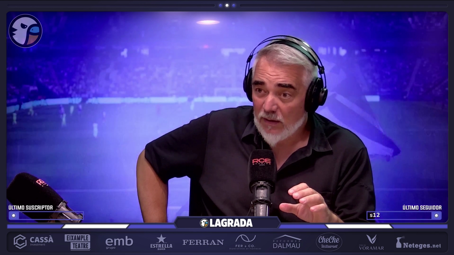 La tertulia de LaGrada Ràdio: Bryan Zaragoza ya tiene el "here we go" y el Espanyol ilusiona en el césped, pero no en los despachos; Roberto Benito analiza el nuevo RCDE de Manolo González: la Hypermotion como mercado natural 5 via grada radio 4