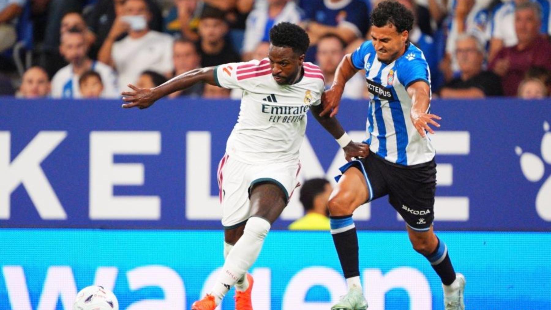 RCD Espanyol – Real Madrid: un cruel desenlace deja al Espanyol sin premio (1-2) 4 vinicius omar el hilali espanyol madrid