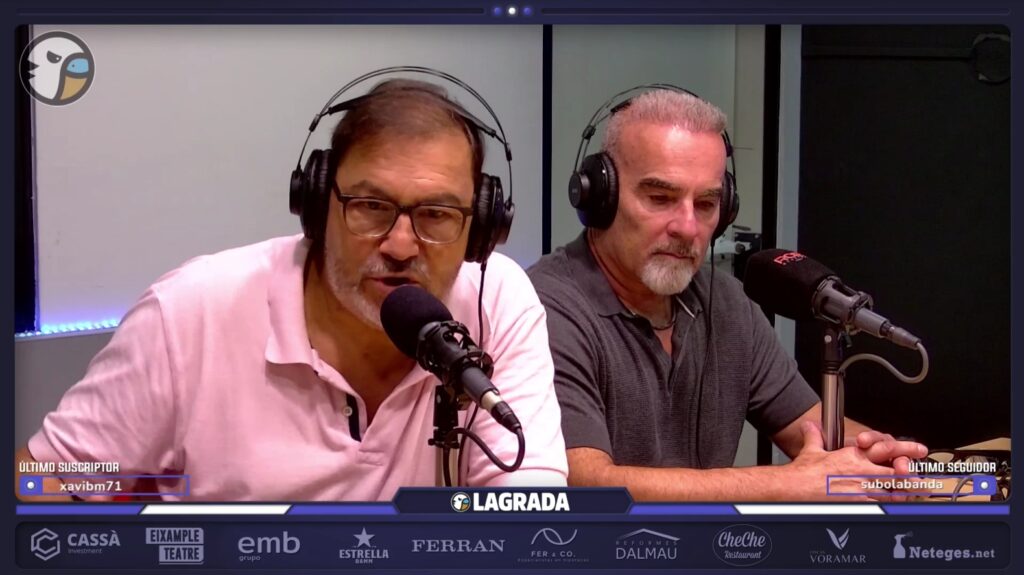 La tertulia debate el once del Espanyol ante el Rayo y destaca las buenas vibras que despierta el filial de Sergio García; ¿otro caso Joan García?: qué hay detrás del rumor sobre Roberto Fernández 6 angel bergada grada radio