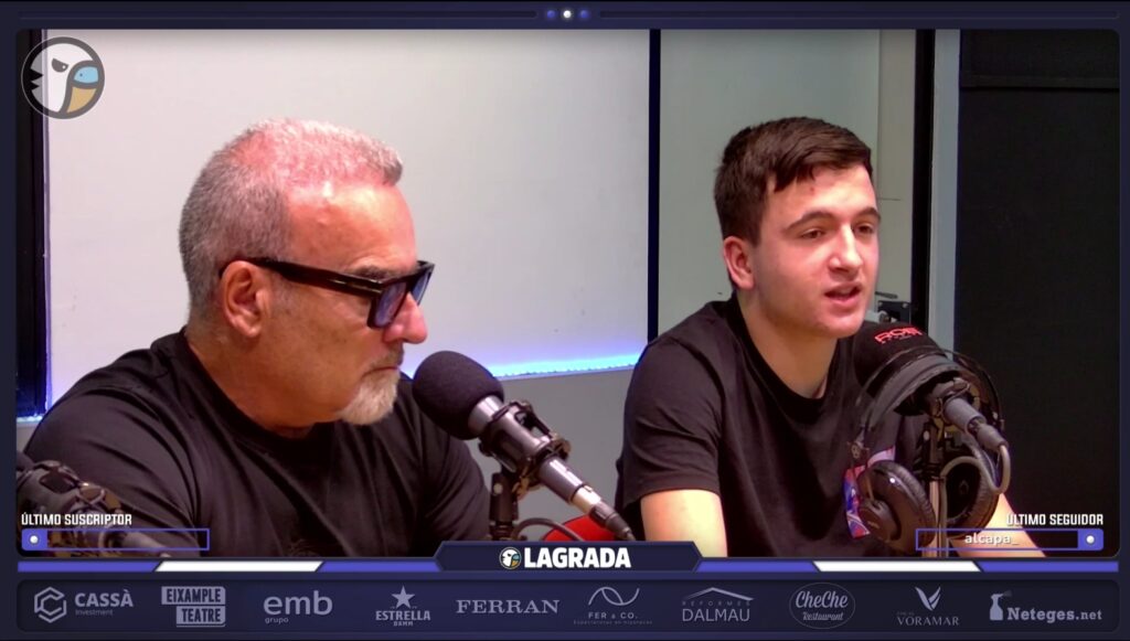 La afición del Espanyol toma la palabra en la tertulia: crítica, esperanza y una llamada a la calma; Via alerta sobre el desgaste alrededor de Manolo 3 bruno vargas grada radio 1