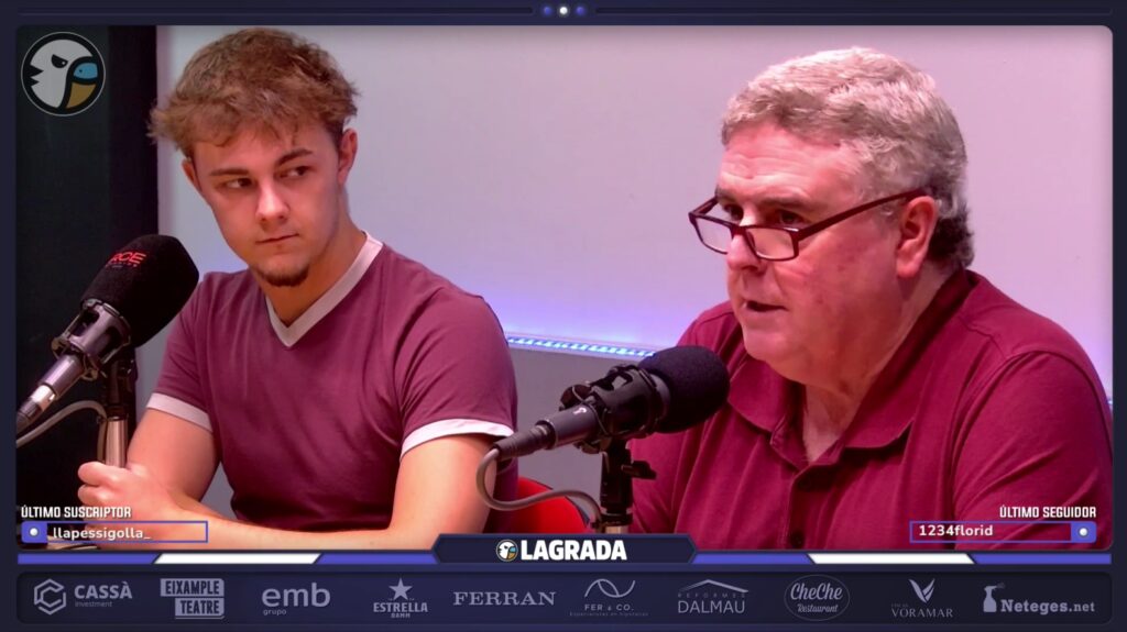 La tertulia de LaGrada Ràdio pone el foco en el mercado del Espanyol, Gorosabel y el debate alrededor de Manolo González; Via muestra su cansancio con este tema y pide evitar las "trincheras" 2 ferran granell grada radio