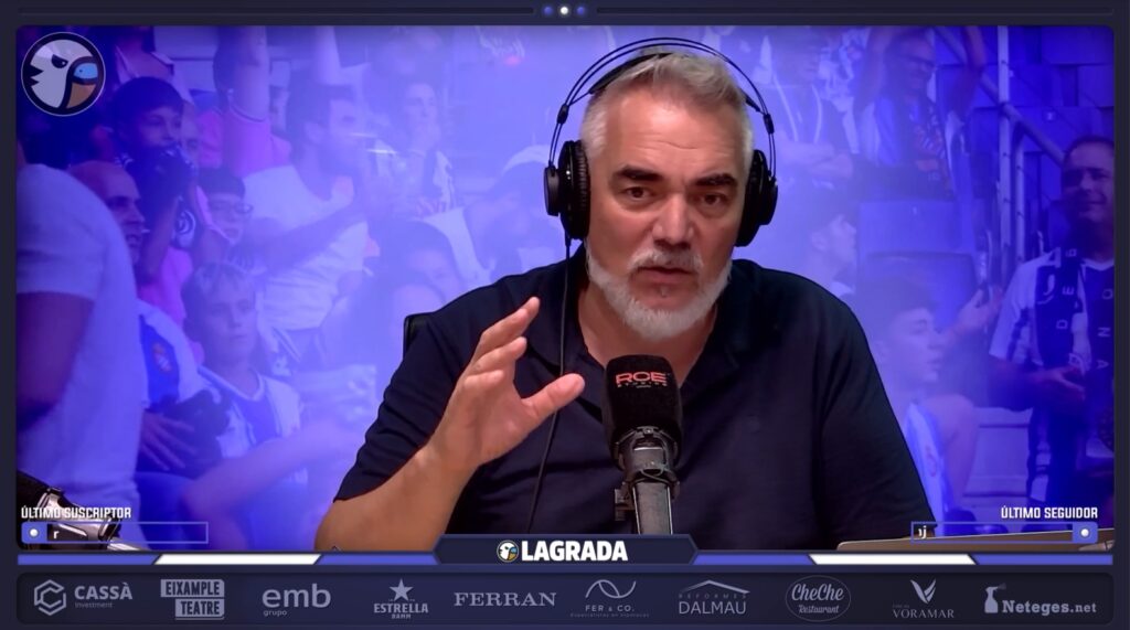 La tertulia debate el posible once del Espanyol ante el Sevilla y se divide por el mercado de Monchi: Zenitram enfría la ilusión y la mesa responde 4 francesc via grada radio 1