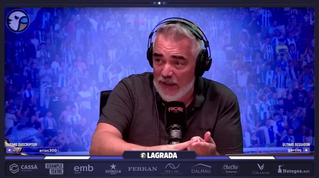 La tertulia pone la lupa sobre Manolo y los problemas del Espanyol: crítica cuando toca sí, sentencia en la jornada 4, no; Via censura los silbidos a los propios jugadores 4 francesc via grada radio 2
