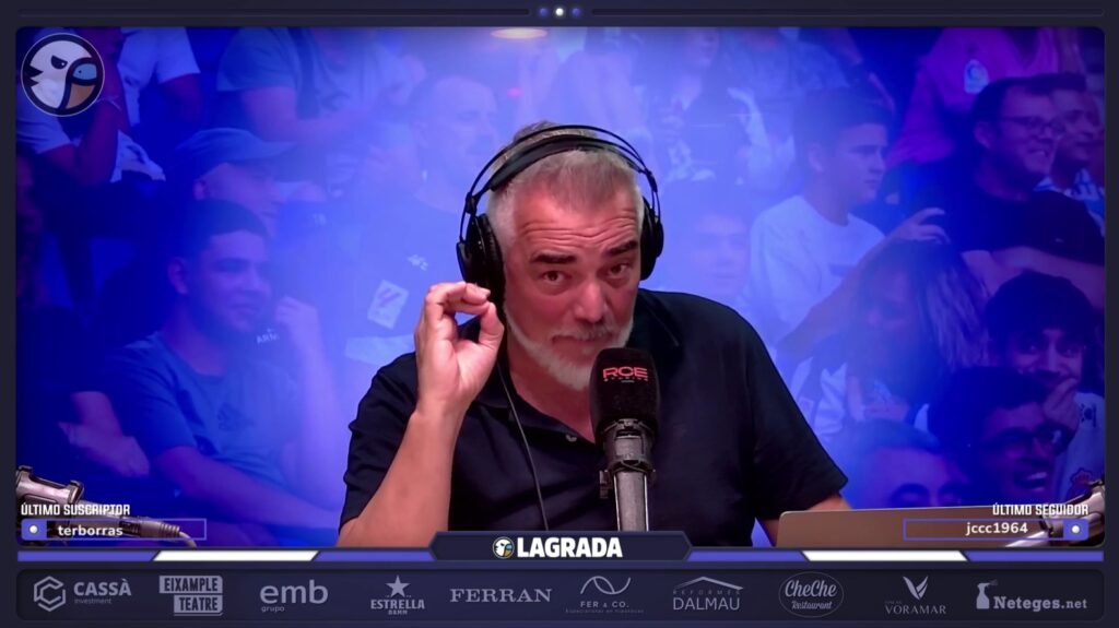 La tertulia de La Grada Ràdio: dudas con Manolo, un Espanyol roto por dentro y las claves tácticas que explican el desastre ante el Elche; Via defiende que Monchi ha tomado la decisión más complicada 6 francesc via grada radio 3
