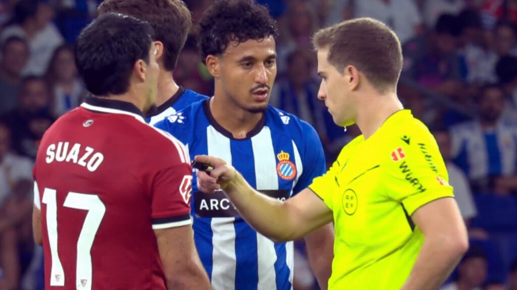 RCD Espanyol – Sevilla FC: Marcos Fernández salva un punto in extremis (1-1) 6 gol anulado espanyol sevilla 26 27 1