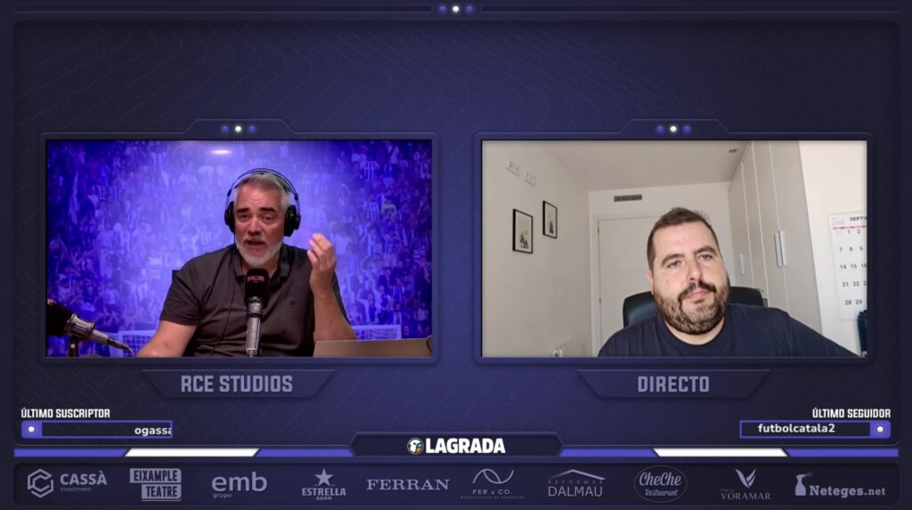 Mercado cerrado en el Espanyol: la tertulia debate sobre los fichajes, los cedidos y las carencias que quedan; el análisis de Iván Molero: “A Monchi y Manolo los acercaría al notable; Pace, un 5 raspado” 2 ivan molero as grada radio