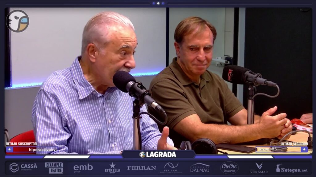 La tertulia de La Grada Ràdio: todas las claves del Espanyol - Elche con Cristian Egea; debate intenso sobre Manolo, el ambiente perico y la necesidad de no repetir Butarque 4 jaume ballester grada radio