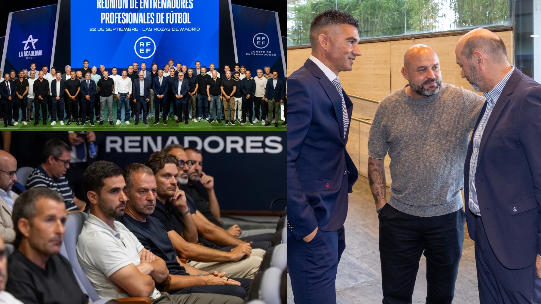 manolo reunion entrenadores profesionales