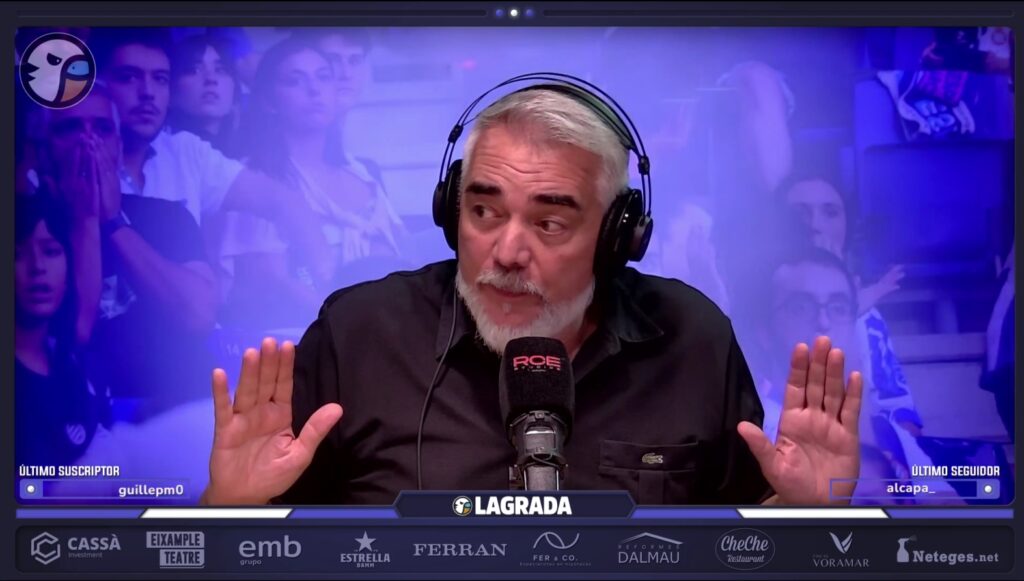 La afición del Espanyol toma la palabra en la tertulia: crítica, esperanza y una llamada a la calma; Via alerta sobre el desgaste alrededor de Manolo 5 via grada radio