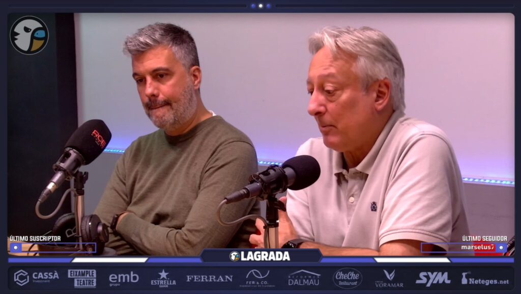 La tertulia de La Grada Ràdio cuestiona a Manolo González y a sus jugadores: Capilla pierde la fe, Gavara ve un ciclo agotado y Via exige respuestas; ¿Por qué unos jugadores pierden el puesto y otros siguen jugando? 3 alberto capilla grada radio 2