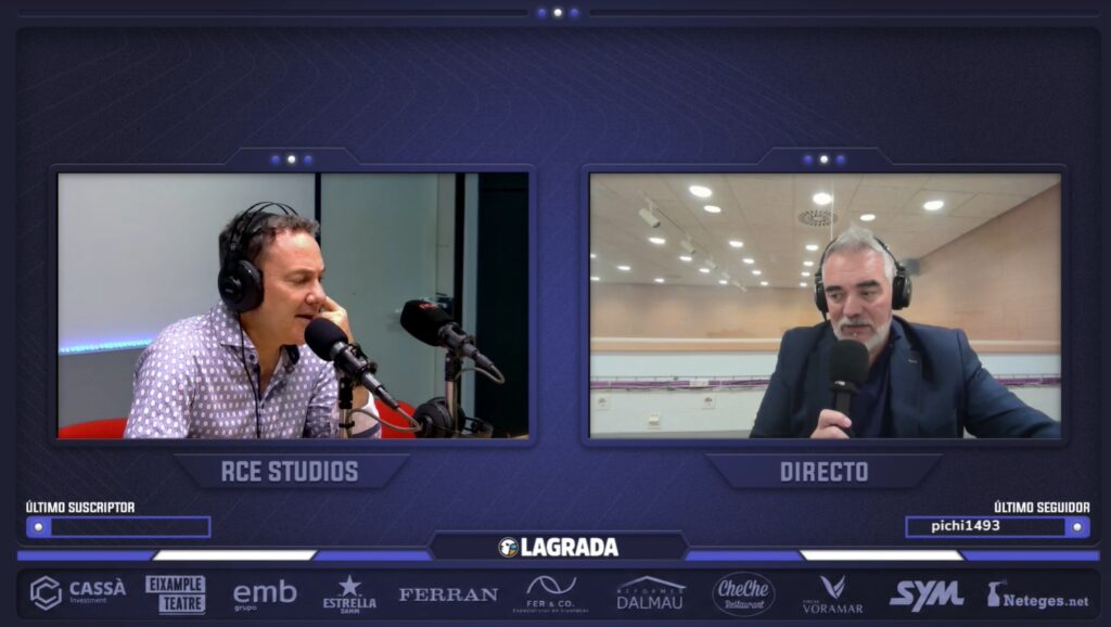 Hoy en 'La Grada Ràdio' | Analizando la crisis del Espanyol: Manolo, las críticas del entorno y el examen ante el Atlético; Via, que no compra los argumentos del técnico en rueda de prensa, avisa: “Todo lo que no sean puntos son clavos para el ataúd” 5 carlos latorre grada radio
