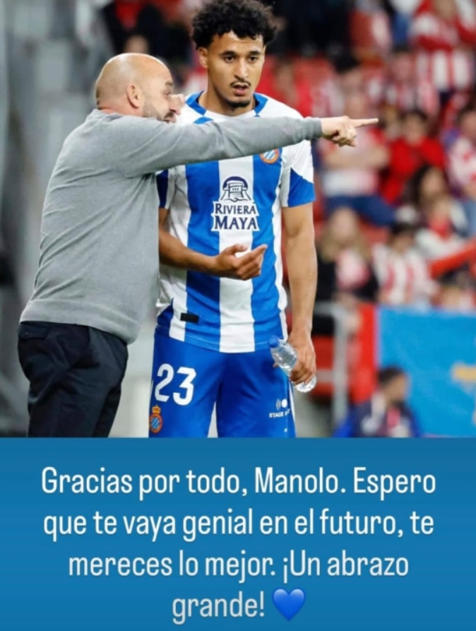 El Espanyol inicia la era Eder Sarabia: adiós al cuerpo técnico de Manolo González, la emotiva despedida de Garrido y el silencio de los jugadores 4 despedida omar manolo