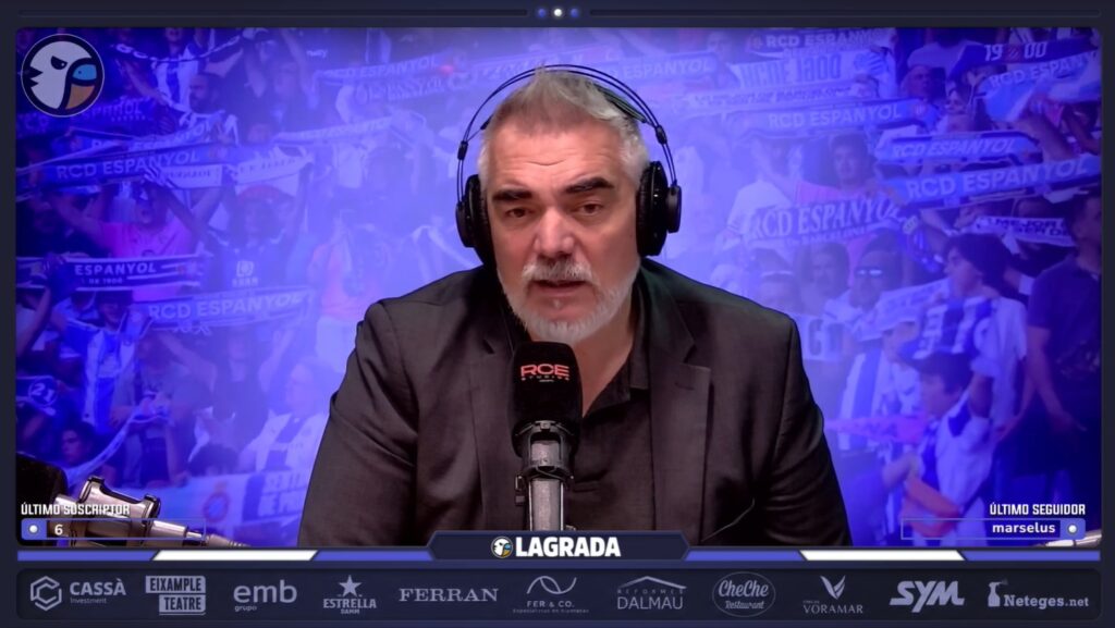 Hoy en 'La Grada Ràdio' | Mirando hacia Santander: menos explicaciones y más respuestas; el Espanyol se juega mucho: dudas tácticas, la presión sobre Manolo y el aviso de Àlex Cobas 3 francesc via grada radio 5