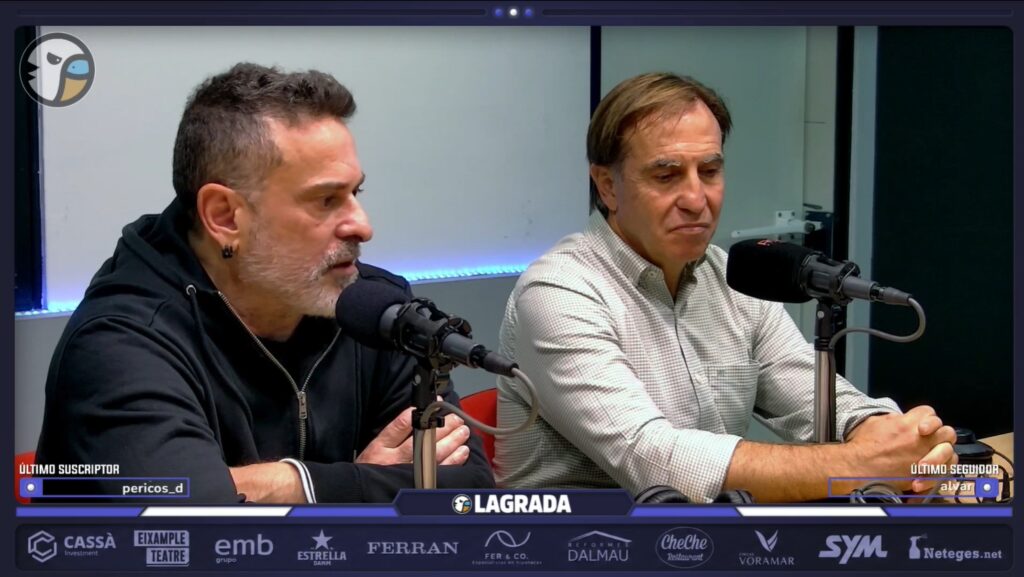 La tertulia debate sobre el nuevo Espanyol: adiós a Manolo, estreno de Sergio García y expectación con Eder Sarabia; Sergi Mas sorprende a la mesa con sus palabras sobre el nuevo técnico perico 4 mateu ponce grada radio 3