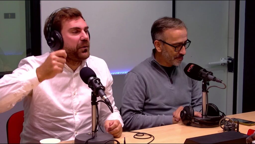 La tertulia de LaGrada Ràdio mira a qué Espanyol aparecerá el viernes en La Rosaleda: debate en la portería, cambios en el once y una sensación de peligro alrededor del equipo que Via ejemplifica en una frase: "Me huele mal este partido" 3 maymo grada radio