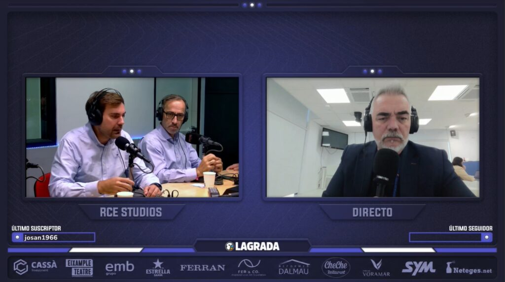 La tertulia pide decisiones urgentes: "Estamos haciendo el ridículo tanto en el terreno de juego como en los despachos"; De Haro, Maymó y Caseiro señalan a Pace y piden responsabilidades por la crisis del Espanyol 6 maymo tertulia grad radio