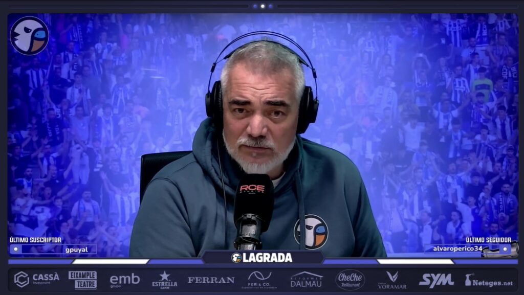 La tertulia debate sobre el nuevo Espanyol: adiós a Manolo, estreno de Sergio García y expectación con Eder Sarabia; Sergi Mas sorprende a la mesa con sus palabras sobre el nuevo técnico perico 7 via tertulia grada radio 4